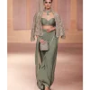Vanshika Jacket Sari Set