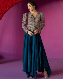 Veena Jacket Set