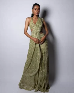 Vera Lehenga Sari Set