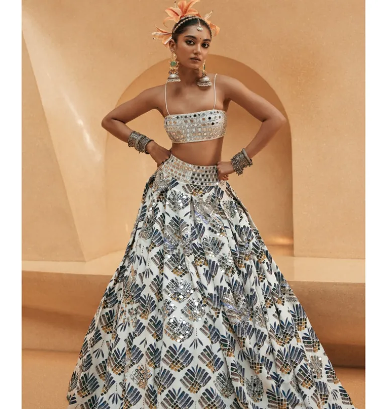Verdant Grace Lehenga Set
