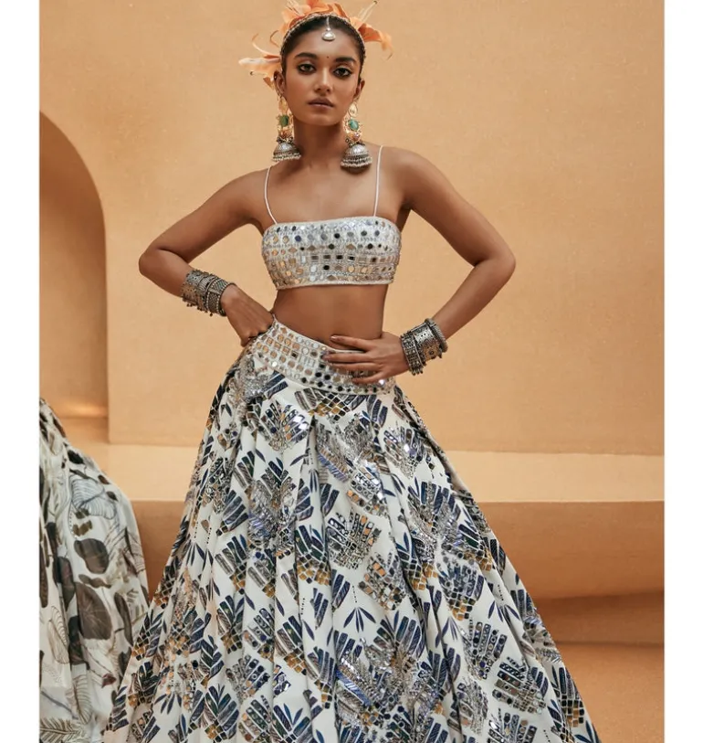 Verdant Grace Lehenga Set