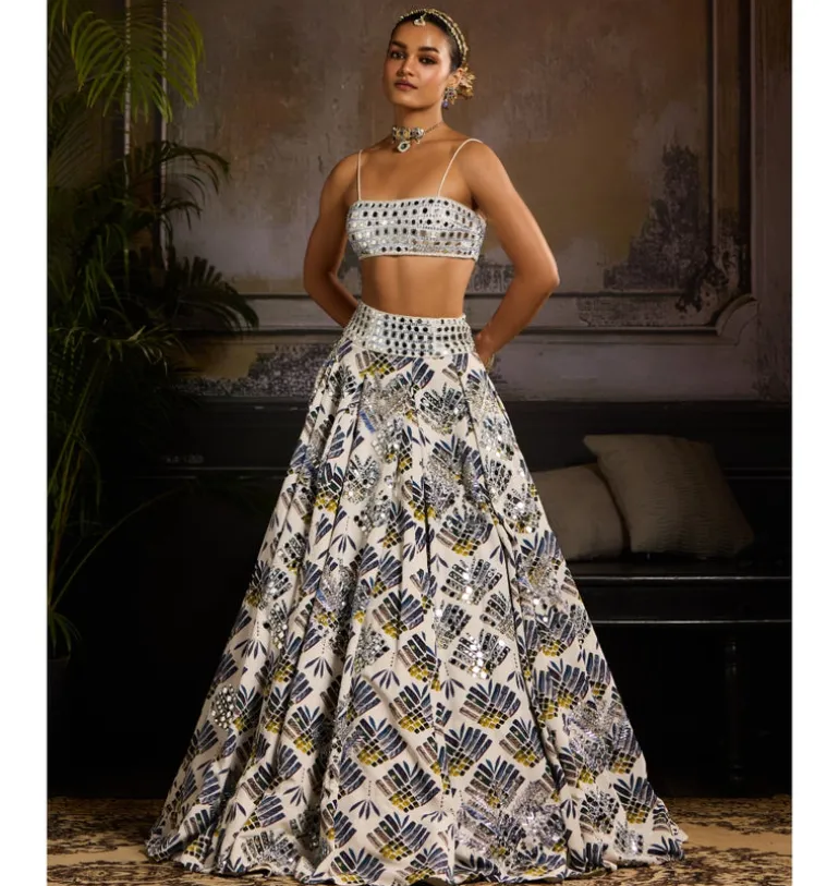 Verdant Grace Lehenga Set