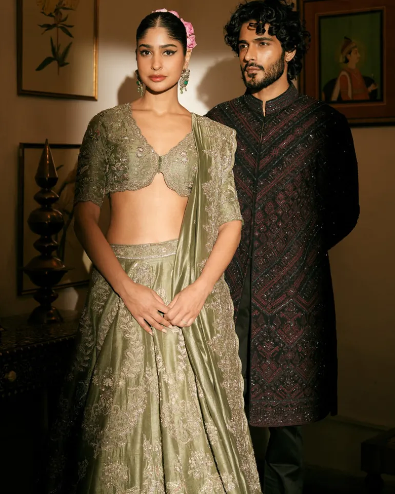 Vidyut Sherwani Set