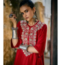 Vihana Embroidered Kaftan