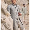 Vintage Blue Kurta Set