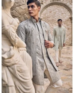 Vintage Blue Kurta Set