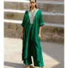 Viraja Emerald Kaftan Set