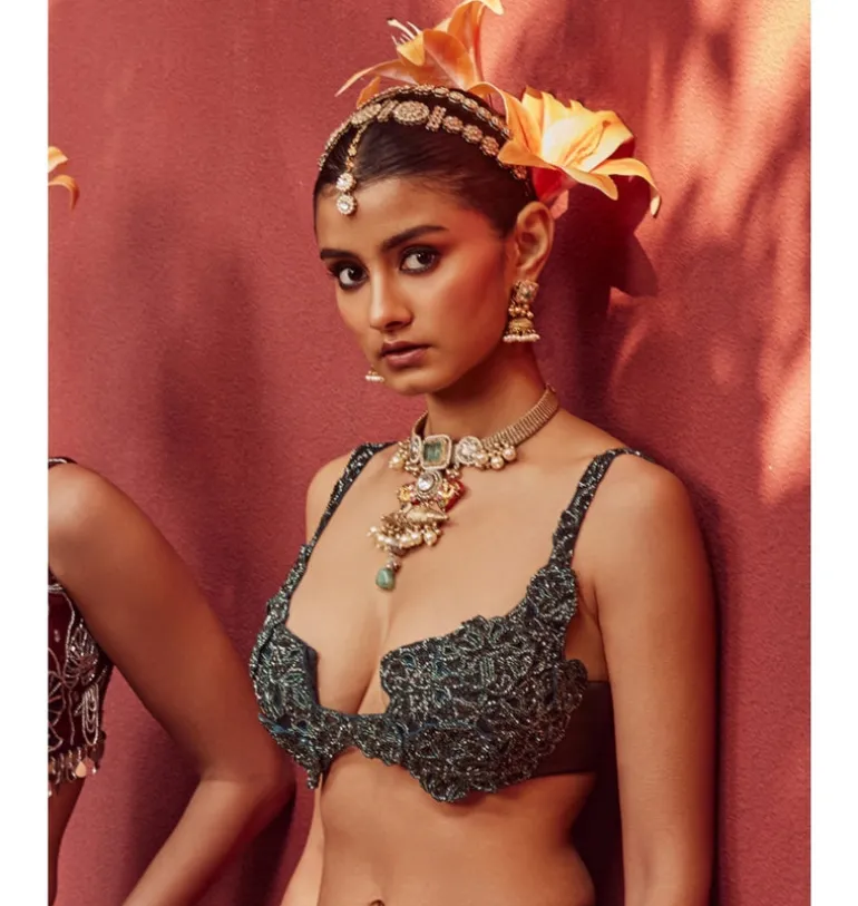 Vivid Aura Lehenga Set