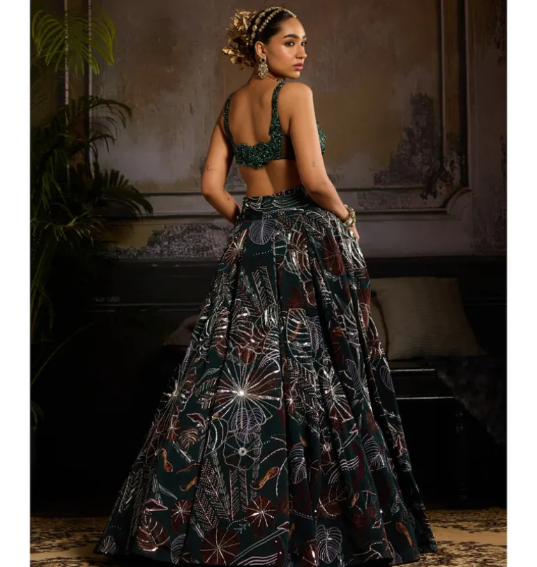 Vivid Aura Lehenga Set