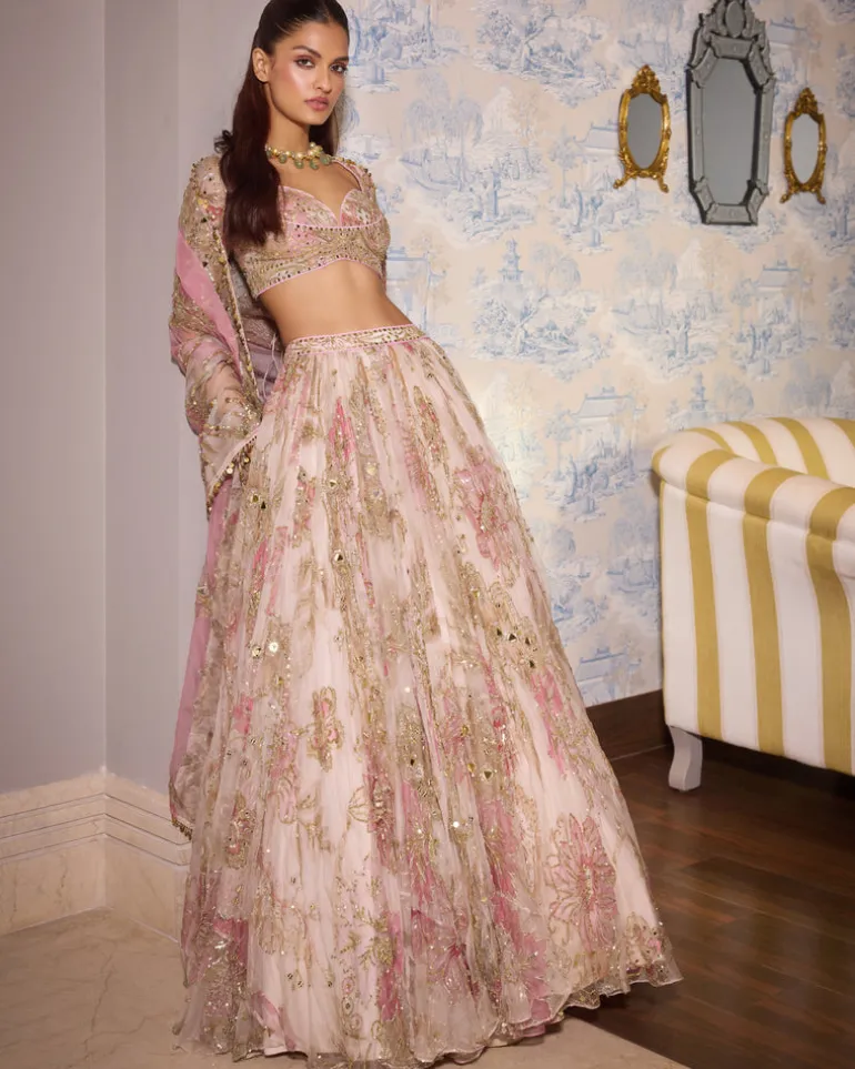 Wafaa Lehenga Set
