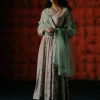 Wasabi Mint Anarkali Set