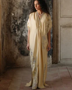 Yellow Bohemian Kaftan
