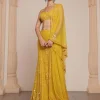 Yellow Heavy Tulle Skirt Set
