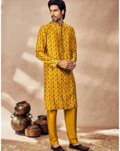 Yellow Pixie Dust Kurta Set