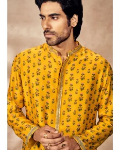 Yellow Pixie Dust Kurta Set