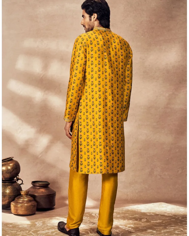 Yellow Pixie Dust Kurta Set