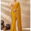 Yellow Pixie Dust Sari Set