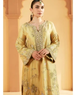 Yellow Sicily Chintz Floral Kurta Set