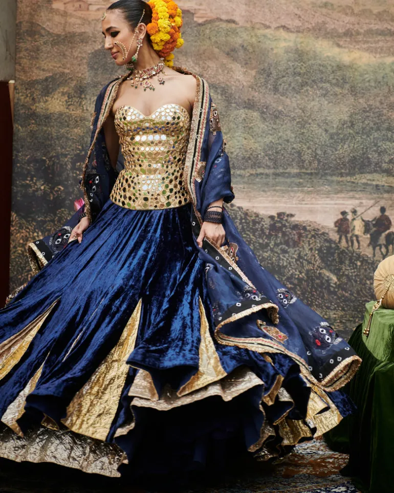 Zahra Lehenga Set