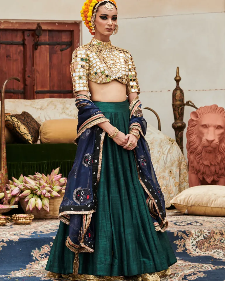 Zamurd Lehenga Set