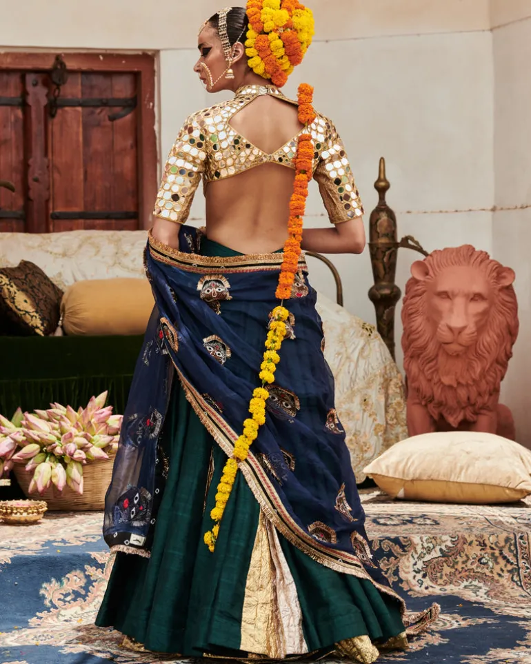 Zamurd Lehenga Set