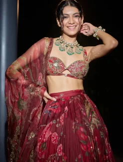 Zarah Lehenga Set
