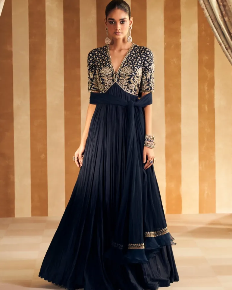 Zarqaa Anarkali Set