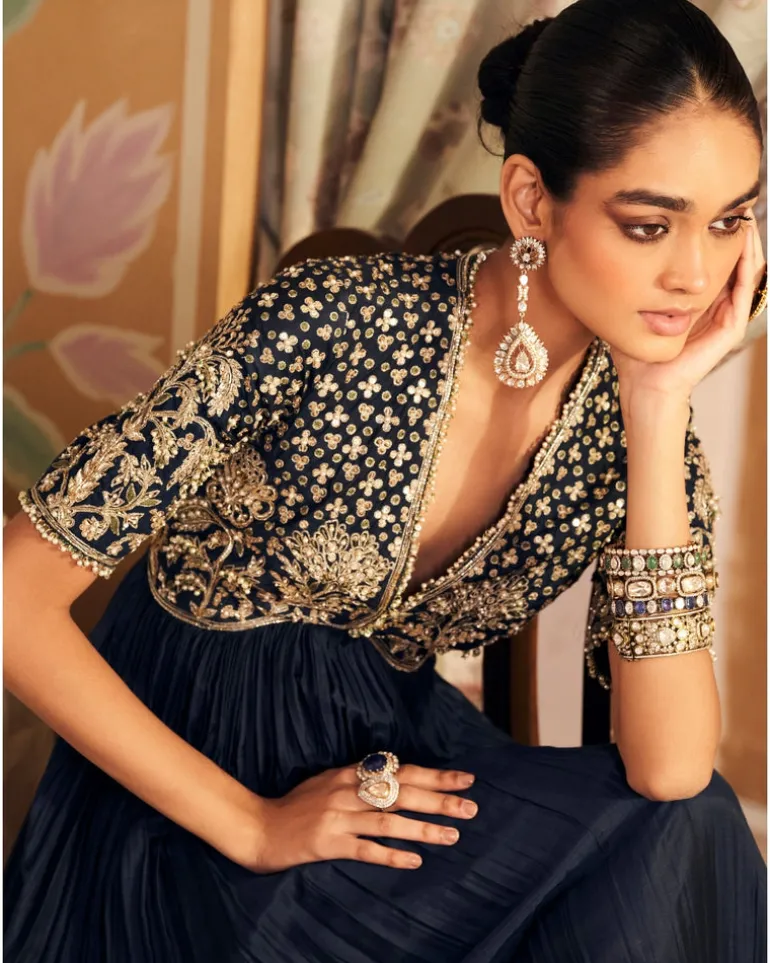 Zarqaa Anarkali Set