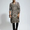 Zentangle Heavily Highlighted Kurta Set
