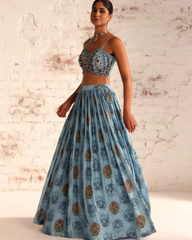 Zoha Skirt Set
