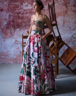 Zubi Lehenga Set