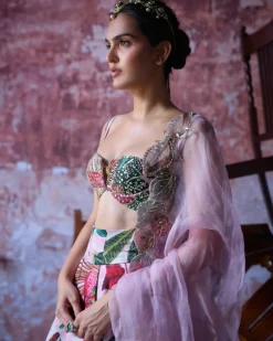 Zubi Lehenga Set