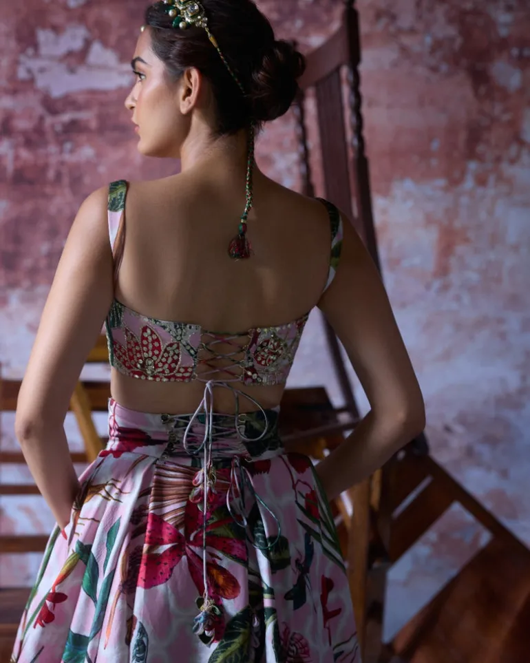 Zubi Lehenga Set